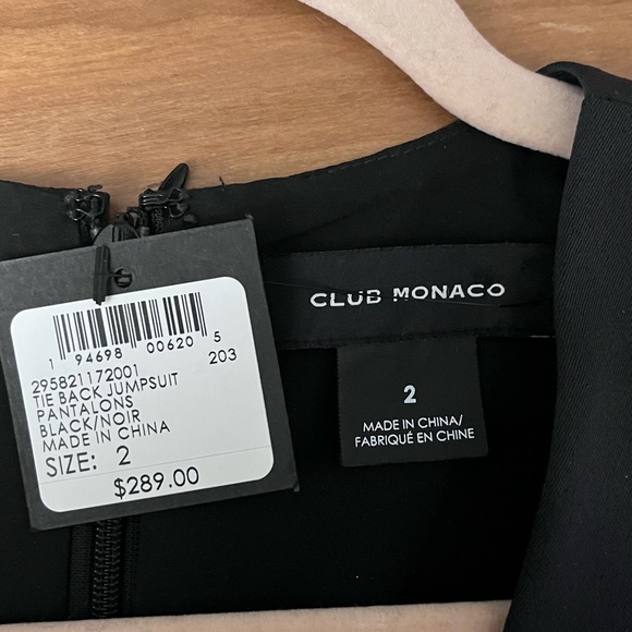 Jumpsuit, dressy tux style. NWT. - Picture 2 of 7